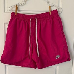 Nike Women's Hot Pink Athletic Shorts